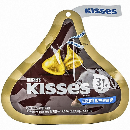 허쉬  키세스 크리미 밀크 146g