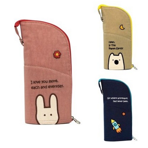 메이드바이빅토리아 빅토리아앤프렌즈 위티라이트 스탠딩 필통