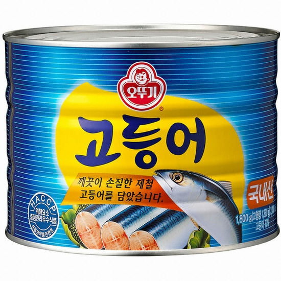 오뚜기  고등어 통조림 1.8kg