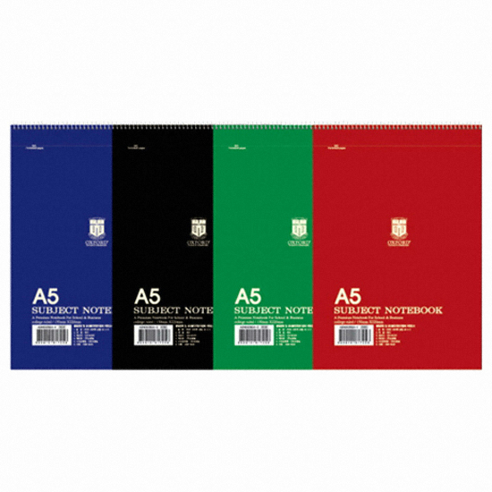 옥스포드  서브젝 절취 스프링 상철 노트 A5