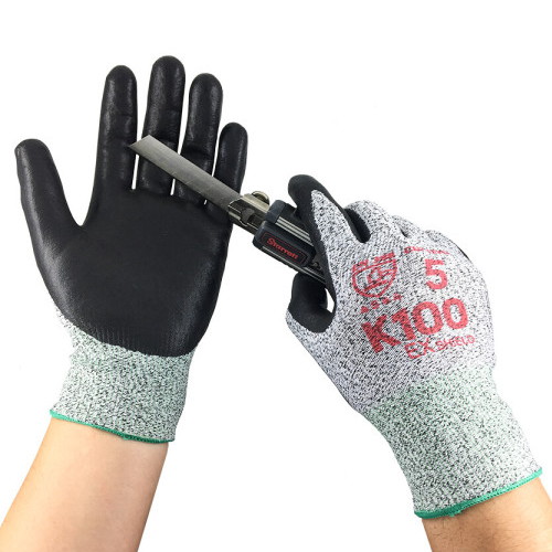 NBR폼 베임방지장갑 K100 EX-SHIELD