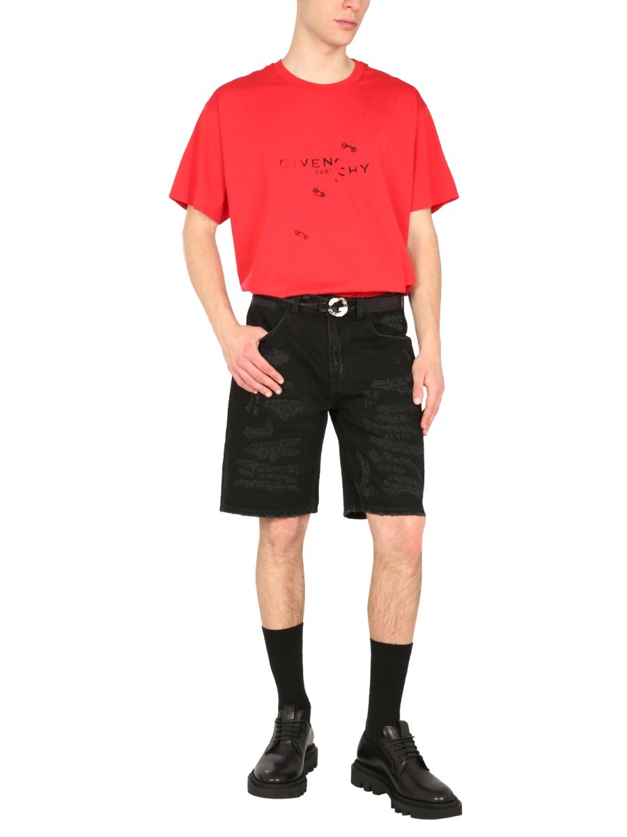 지방시 DESTROYEDEFFECT 버뮤다 BM50V350NZ 001