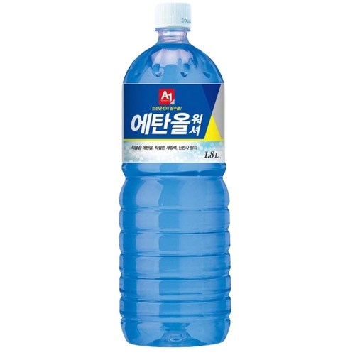 에이원케미칼  식물성 에탄올 워셔액 1.8L