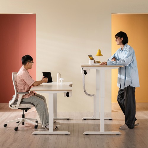 리바트 하움 듀얼모터 프로 모션 높이조절 스탠딩 책상