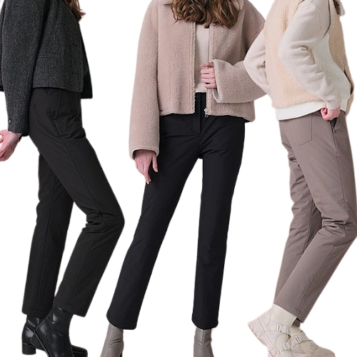 잭필드 23FW 여성 숨쉬는 패딩팬츠 3종