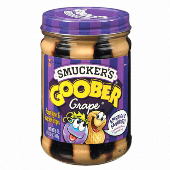 The J.M.SMUCKER COMPANY 스머커스 구버 포도 땅콩버터잼 510g