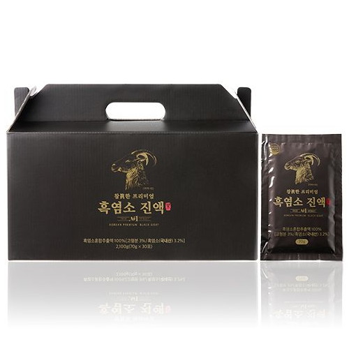윤오헬시 참진한 프리미엄 흑염소 진액 70g 30포