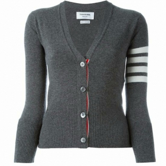 톰브라운 시그니처 캐시미어 가디건 FKC001A 00011