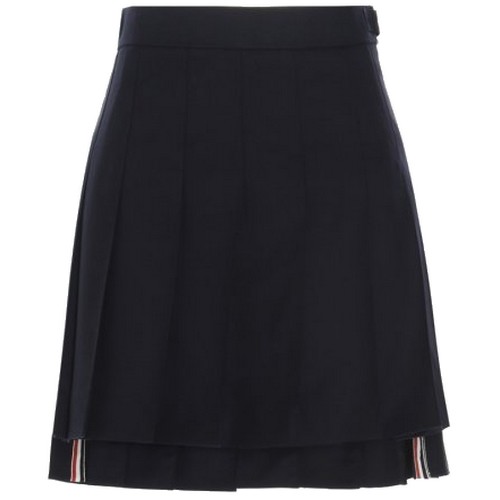 톰브라운 여성 주름 트윌 스커트 FGC402V 00626 415