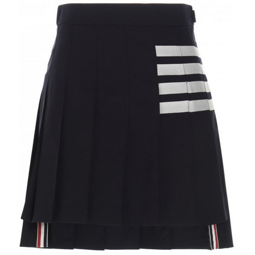 톰브라운 4바 스트라이프 울 플리츠 숏 스커트 FGC402V 06146