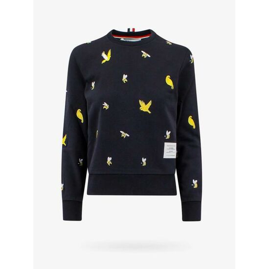 톰브라운 여성 버드 하프 드롭 맨투맨 FJT255E 06931 415