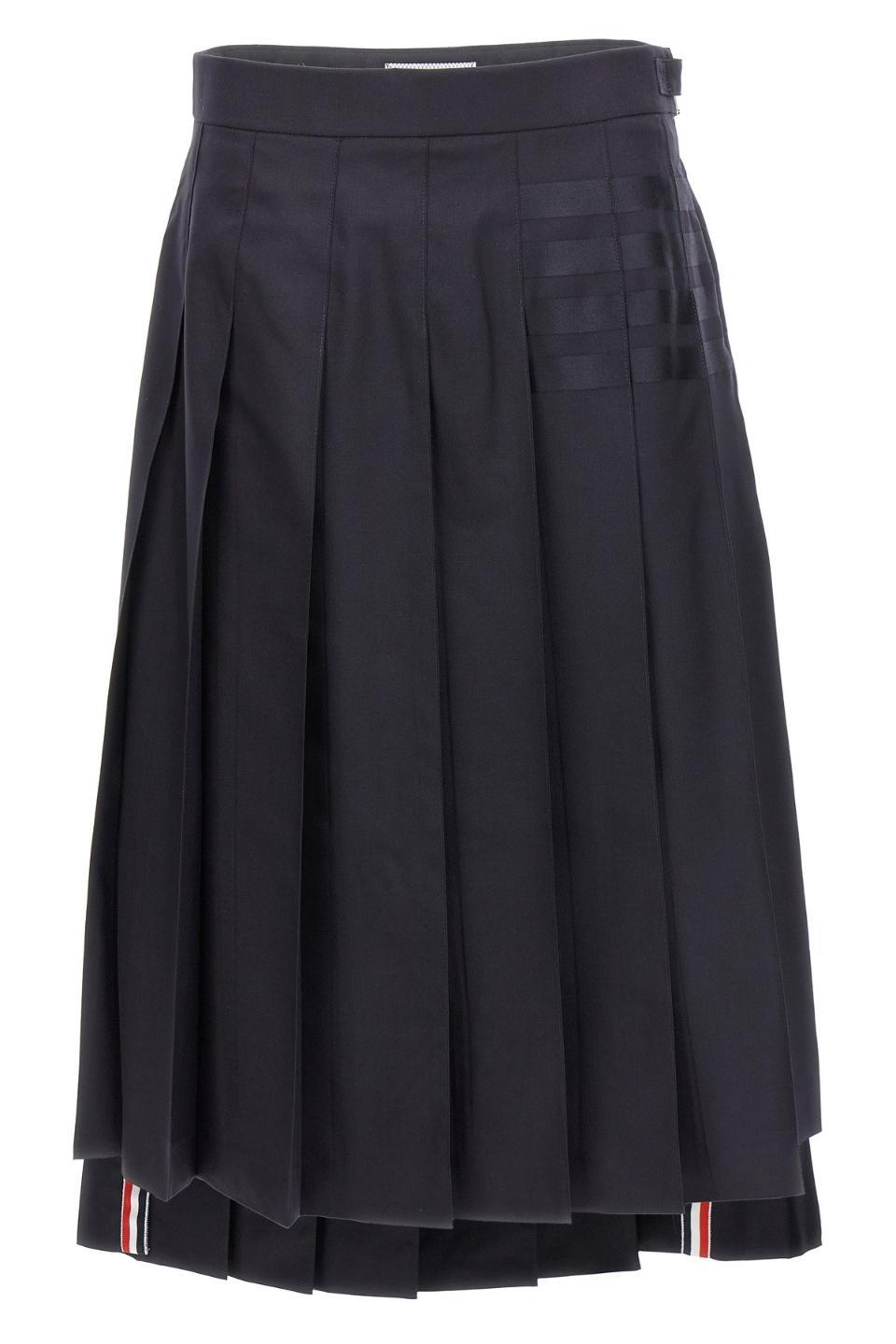 톰브라운 플리츠 스커트 FGC400V 06146 420