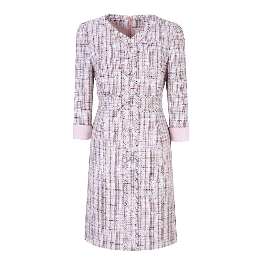 베스띠벨리 트위드 라운드 자켓 원피스 BGOAB2503