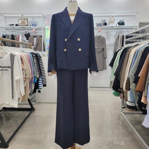 미센스 더블버튼 크롭자켓 MB32JKM181Z