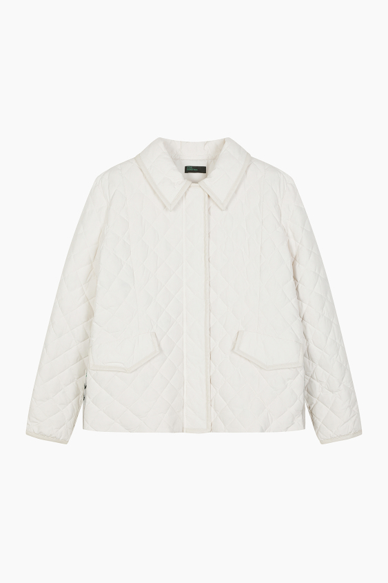 베네통 다이아퀼팅 덕다운 패딩 BAPDF5361