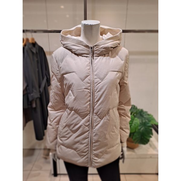 요하넥스 모배색 후드 집업 덕다운 점퍼 B3D1UQ21