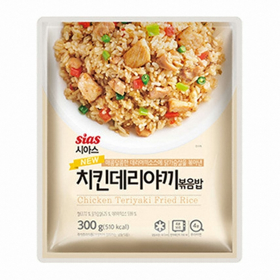 시아스  치킨데리야끼 볶음밥 300g