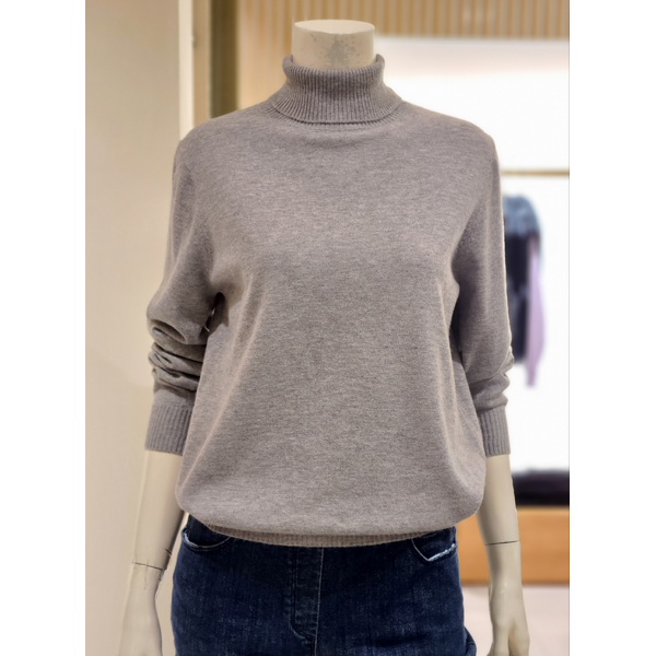 벨라디터치 여성 하이넥 니트 티셔츠 V9D4KT24