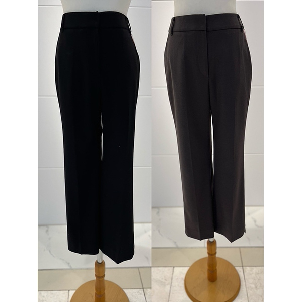 숲(SOUP) 여성 세미일자 슬랙스 팬츠 SZBLP30