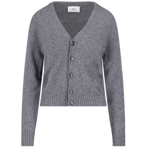 아미 캐시미어 브이넥 가디건 FKC127 005