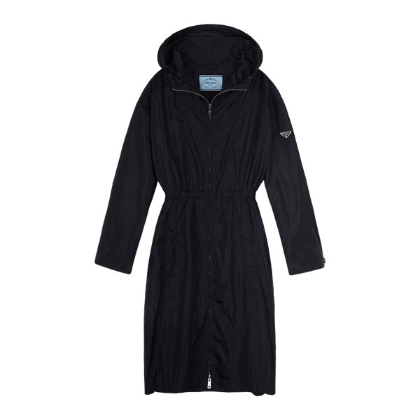 프라다 여성 리나일론 바람막이 롱 자켓 291788 1WQ9 F0002