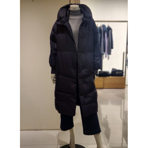 벨라디터치 여성 겨울 구스 롱 패딩 점퍼 V9D4DN46