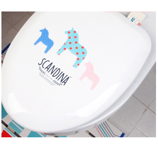 스칸디나  말 하드형 유아겸용 변기커버