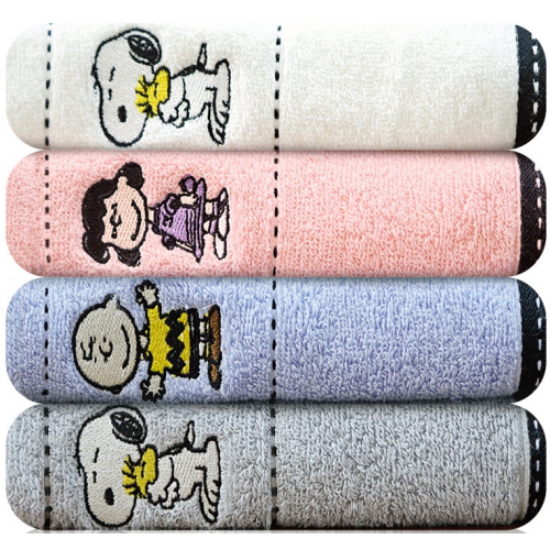 송월타월  스누피 프렌즈40 140g