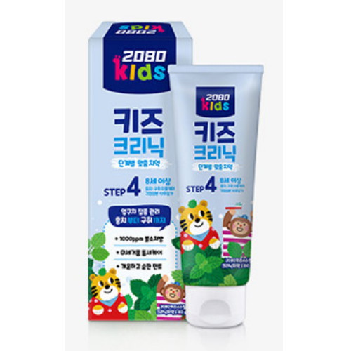 2080 키즈 크리닉 4스텝 치약 80g
