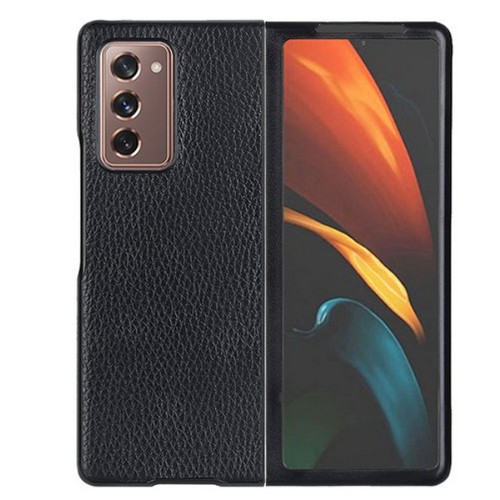 모든지  갤럭시Z 폴드2 패턴 천연가죽 케이스