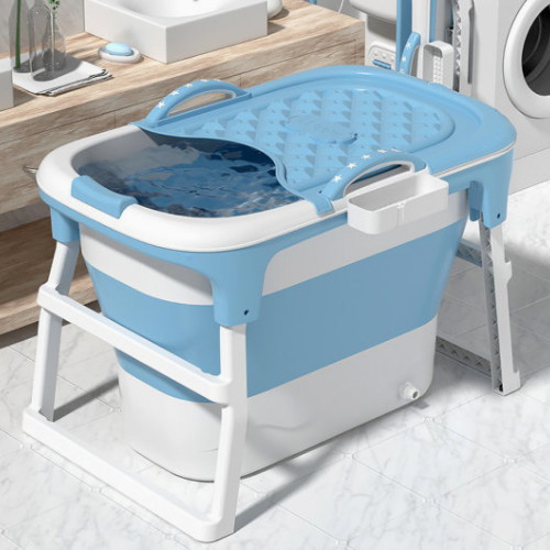 천년인터내셔널  깊은 이동식 반신욕조 DE-02 뚜껑X