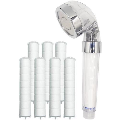 마더센트 필터 샤워기 라이트 + 전용 필터 7개