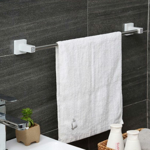 모나코올리브  리빙캣 무타공 싱글바 수건걸이