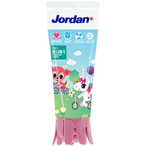 조르단  1스텝 딸기향 치약 75g