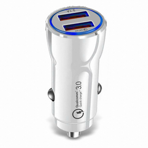 디씨네트워크  퀄컴 퀵차지 3.0 듀얼 차량용 고속충전 시거잭 PL-X3