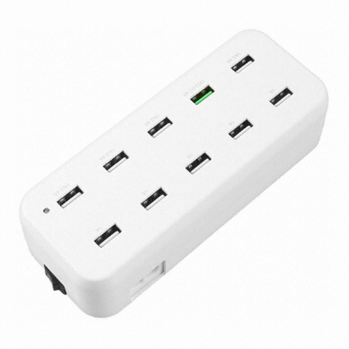 라이트컴 COMS 60W 2.4A 10포트 충전기 LS414 LS415