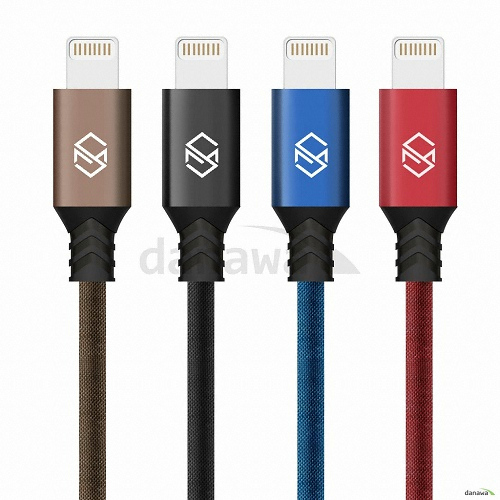 신지모루  라이트닝 8핀 더치 패브릭 케이블