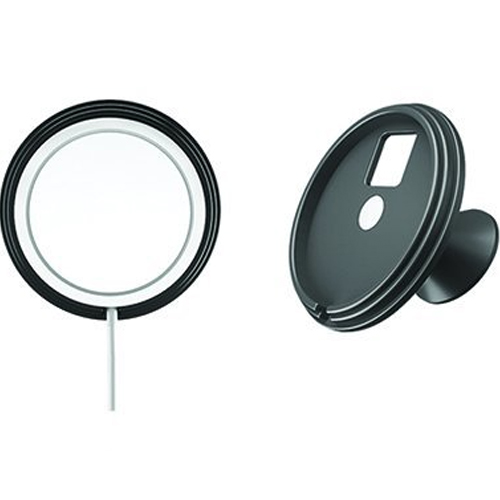 비오비  코인 애플 맥세이프 무선충전기 360도회전 차량용 거치대 스탠드형 F12