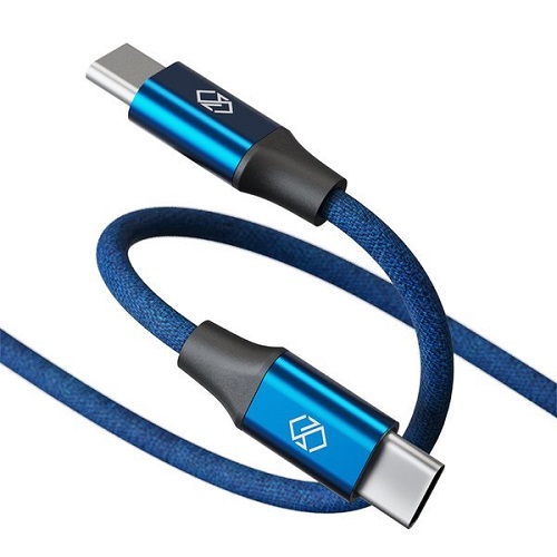 신지모루  더치 패브릭 60W C to C PD 고속 충전 케이블