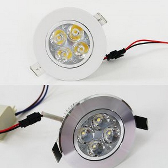 조명1번지  LED 허그룩스 할로겐 3인치 매입등 일체형 4W