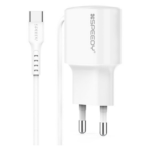 디엠케이코리아 스피디 2.1A 일체형 C타입 충전기 SPE-N8TC21CP