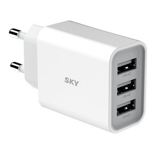 스카이랩 스카이 필 C3 18W 3포트 충전기 SKY-C3