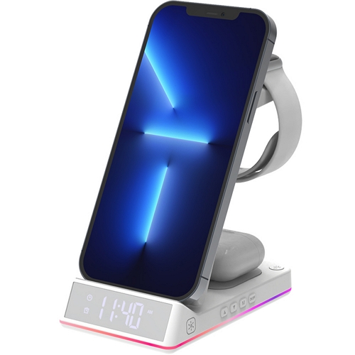 오로라모바일  15W 3in1 무선충전기 QWC-L5100