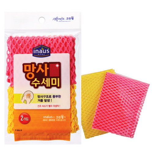 크린랲  이나우스 망사수세미