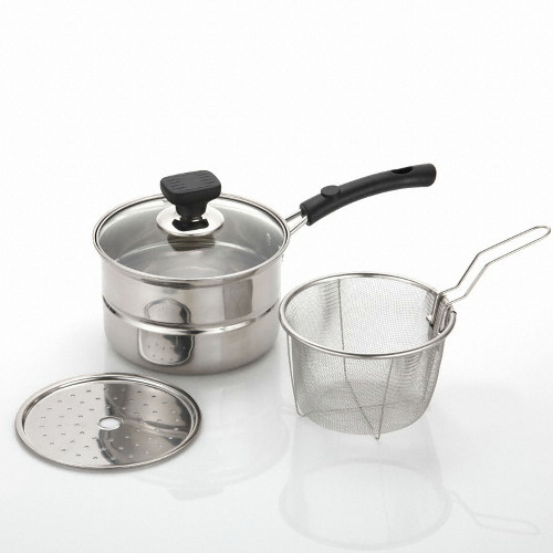 리빙아트 제로 스텐 찜국수냄비 [16cm] - 에누리 가격비교