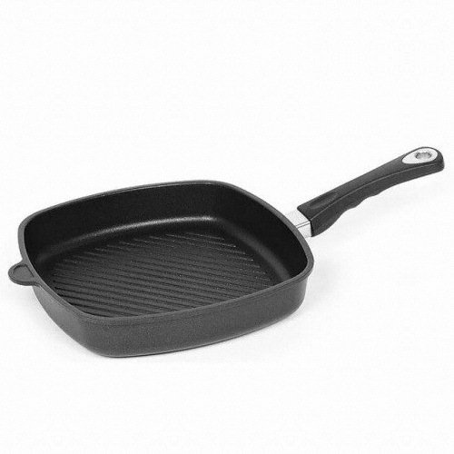 AMT  주물 인덕션 사각 그릴팬