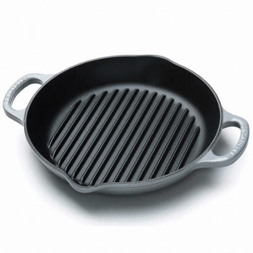 르크루제  시그니처 원형그릴 미스트그레이