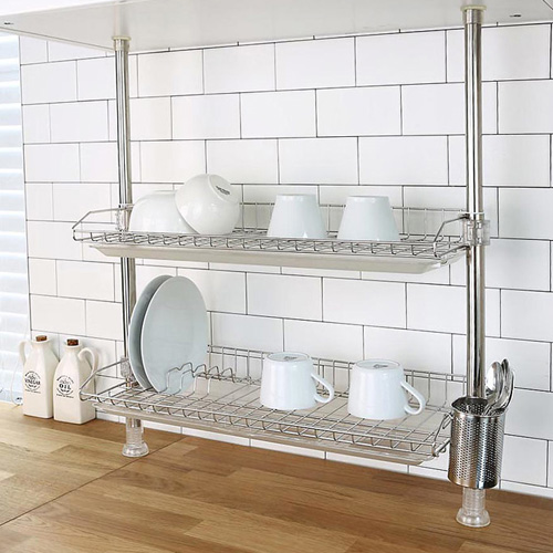 영인정공 스토피아 원터치 프라임 기둥식 싱크선반 600