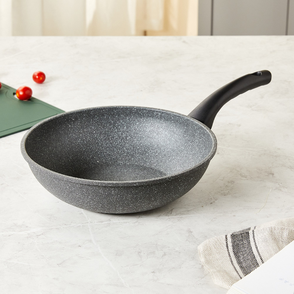 이랜드리테일 모던하우스 레인포레스트 블랙 스톤코팅 인덕션 웍팬