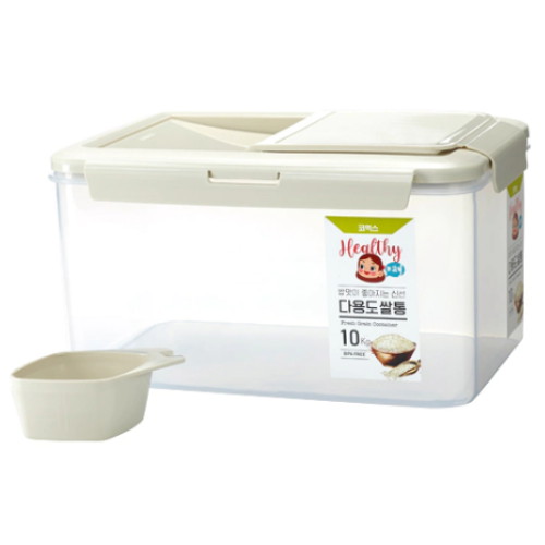 코멕스 밥맛이 좋아지는 신선다용도 쌀통 10kg